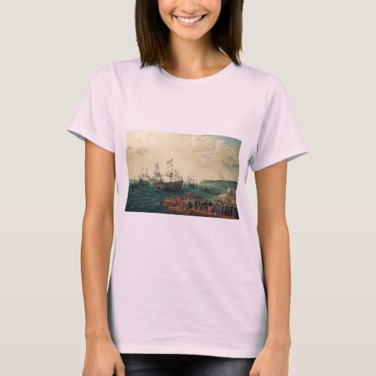 Inscheping bij Margate van de keurvorst van de Pal T-shirt (Voorkant)