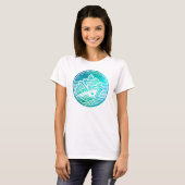 Inscheping cruiseschip op maat T-shirt (Voorkant volledig)