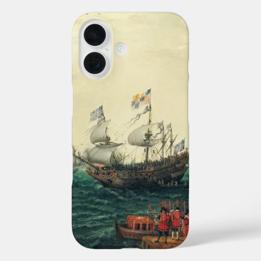 Inscheping te Margate van de Keurvorst Palatine  Case-Mate iPhone Case (Achterkant)