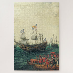 Inscheping te Margate van de Keurvorst van de Palt Legpuzzel