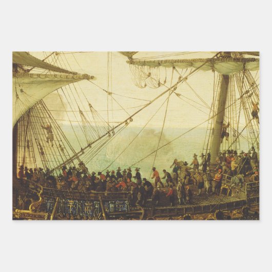 Inscheping van de Keurvorst Palts Inpakpapier Vel (Voorkant)