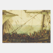 Inscheping van de keurvorst van de Palatijn Inpakpapier Vel (Voorkant 3)