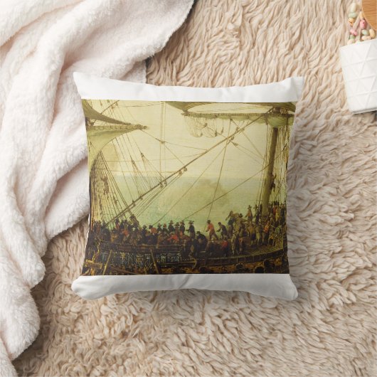 Inscheping van de keurvorst van de Palatijn Kussen (Deken)