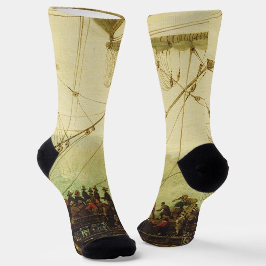 Inscheping van de keurvorst van de Palatijn Sokken (Gebogen)