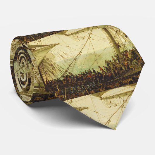 Inscheping van de keurvorst van de Palatijn Stropdas (Opgerold)