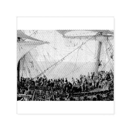 Inscheping van de keurvorst van de Palatijn Zelfinktende Stempel (Design)