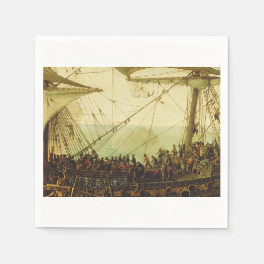 Inscheping van de keurvorst van de Palts Servet (Voorkant)