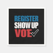 Inschrijven Show omhoog Stemverkiezing 2024 Servet (Voorkant)