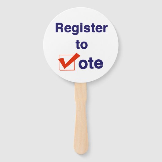 Inschrijven voor stemming 2026 handwaaier (Voorkant)