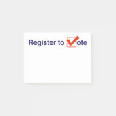 Inschrijven voor stemming 2026 post-it® notes (Voorkant)