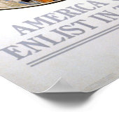  inschrijver bij de marine poster (Hoek)