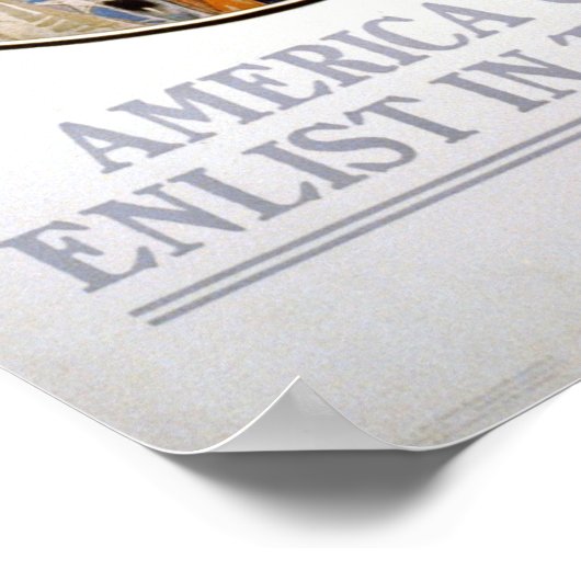  inschrijver bij de marine poster (Hoek)