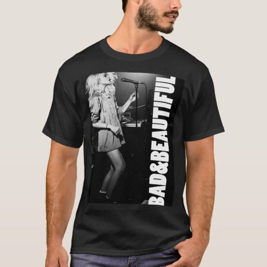 Inschrijving BAD & Beautiful Blondie T-shirt (Voorkant)