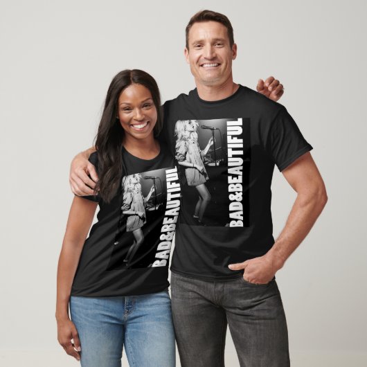 Inschrijving BAD & Beautiful Blondie T-shirt (Unisex)