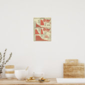 Inschrijving en presentie van openbare scholen poster (Keuken)