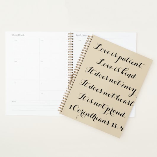 Inscribed Planner (Display)