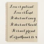 Inscribed Planner (Voorkant)