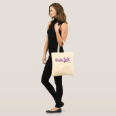 Inscription “onthoud” collectie Cute Bones Tote Bag (Voorkant (model))
