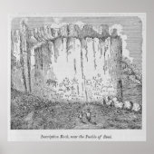 Inscription Rock, bij de Pueblo van Zuni Poster (Voorkant)