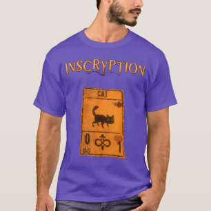 Inscryption Psychologisch Kat Kaartspel Halloween T-shirt