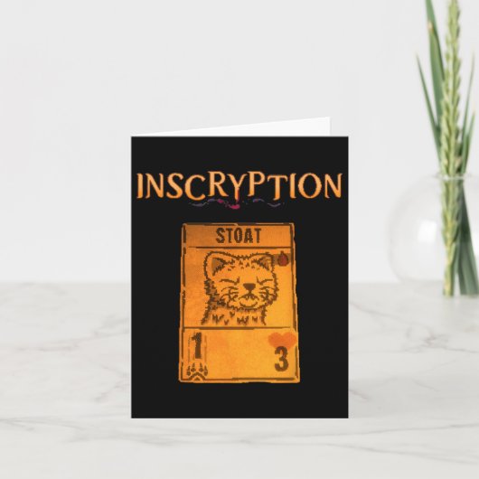 Inscryption Psychologisch Stoad Kaartspel Hallowee Kaart (Voorkant)