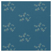 Insect Art Dansende Turquoise Dragonfly Stof (Close Up)