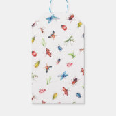 Insect Bugs Verjaardag Dank u Label Cadeaulabel (Achterkant)