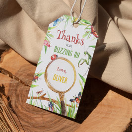 Insect Bugs Verjaardag Dank u Label Cadeaulabel