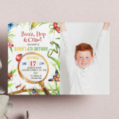 Insect Bugs Verjaardag Uitnodiging