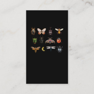 Insect Collectie Fly Butterfly Bee Ladybug Visitekaartje