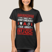 Insect Collector Bug Lover Natuur Funny Entomologi T-shirt (Voorkant)