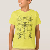 Insect design voor degenen die van buitenaf houden t-shirt (Voorkant)