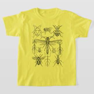 Insect design voor degenen die van buitenaf houden t-shirt