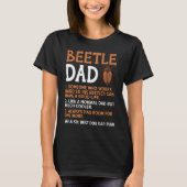 Insect  Entomology Future Entomologist Beetle Dad T-shirt (Voorkant)