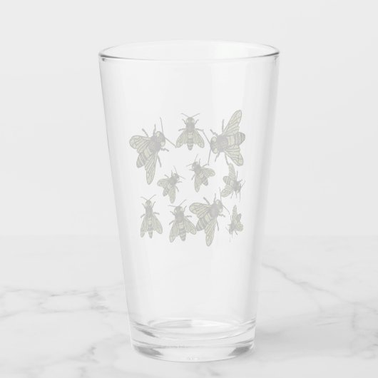 Insect Fest Glass Tumbler (Achterkant)