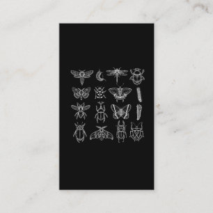 Insect Funny Entomologist Bug Catcher Entomology Visitekaartje