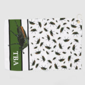 Insect Golf Towel Golfhanddoek (Horizontaal)