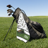 Insect Golf Towel Golfhanddoek (Groen)