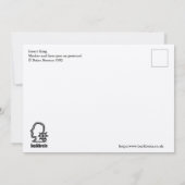 Insect King, door Brian Benson Flat Kaart (Achterkant)