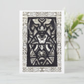 Insect King, door Brian Benson Flat Kaart (Staand voorkant)