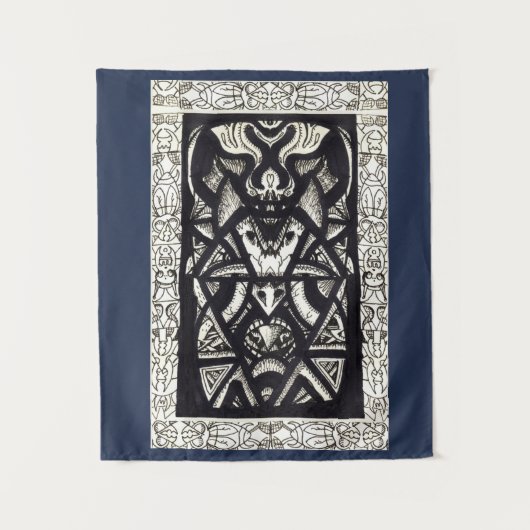 Insect King van Brian Benson Wandkleed (Voorkant)