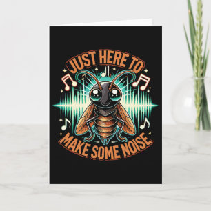 Insect Krekel Alleen Hier Om Wat Lawaai Te Maken 1 Kaart