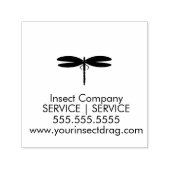 Insect Libel Plaag Zakelijk Logo Zelfinktende Stempel (Design)