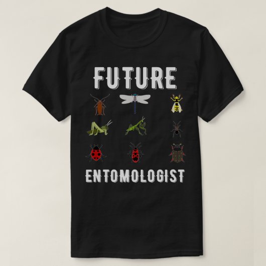 Insect Lover Bug Catcher Future Entomologist en B T-shirt (Design voorkant)