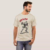 INSECT MAN RETRO ONTWERP! T-SHIRT (Voorkant volledig)