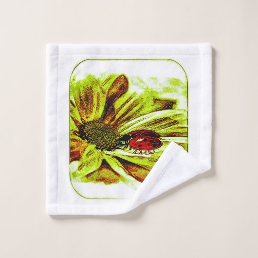 Insect Models: Ladybug Life 01-04 Bad Handdoek (Wasdoekje)