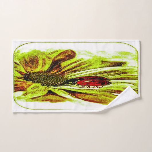 Insect Models: Ladybug Life 01-04 Bad Handdoek (Handdoek)