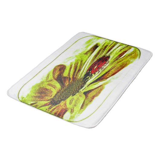 Insect Models: Ladybug Life 01-04 Badmat (Gekanteld)