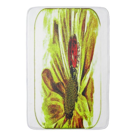 Insect Models: Ladybug Life 01-04 Badmat (Voorkant Verticaal)