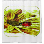 Insect Models: Ladybug Life 01-04 Douchegordijn (Voorkant)